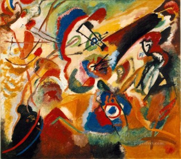  abstracto Lienzo - Fragmento 2para Composición VII Expresionismo arte abstracto Wassily Kandinsky